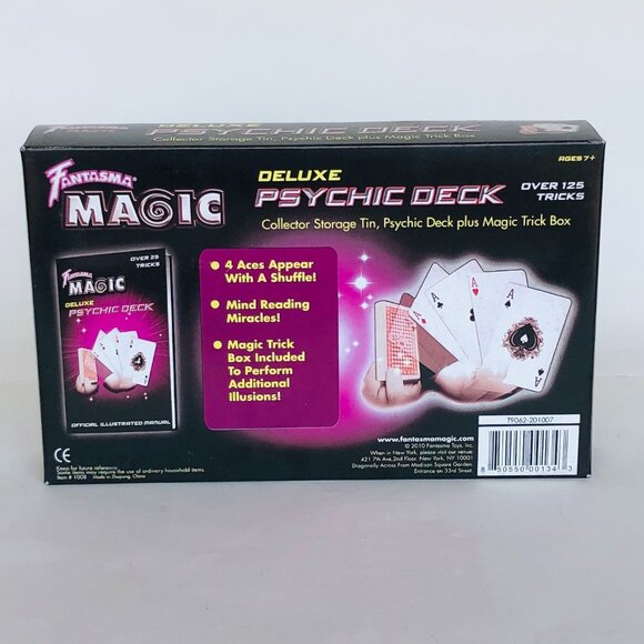 New in Box Fantasma Magic Deluxe Psychic Deck Set For Age 7+ - Picture 13 of 14
